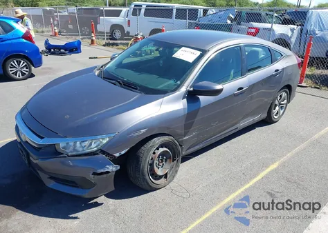 2017 Honda Civic Lx z USA, uszkodzony, nr VIN 2HGFC2F54HH552058